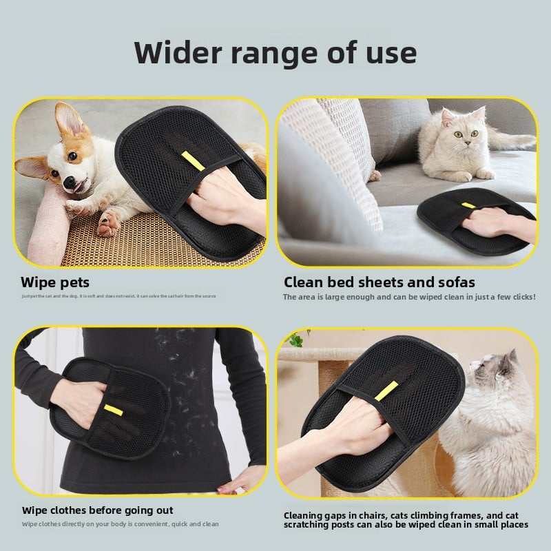 Pet Hair Cleaning Gloves